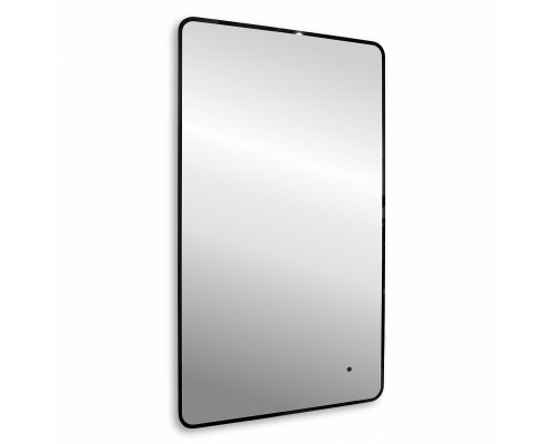 Зеркало Abber See 60 AG6102SCB с подсветкой Черное с бесконтактным выключателем и диммером