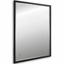 Зеркало Abber See 65 AG6110SC-0.65 с подсветкой Черное с бесконтактным выключателем и диммером