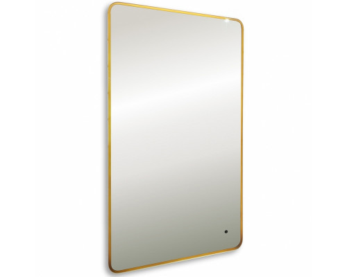 Зеркало Abber See 60 AG6112SCG с подсветкой Золото с бесконтактным выключателем и диммером