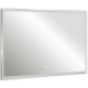 Зеркало Abber See 80 AG6108SL-0.8 с подсветкой Серебро с сенсорным выключателем и диммером