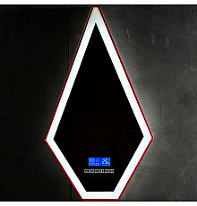 Зеркало Abber Stein 45 AS6611R с подсветкой с многофункциональной панелью