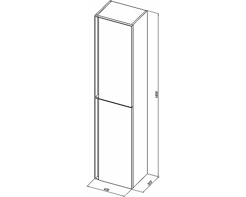 Santeh-Crystal.ru: Шкаф пенал Allen Brau Eclipse 40 1.E1005.PWM подвесной Папирус матовый Приобрести Шкаф пенал Allen Brau Eclipse 40 1.E1005.PWM подвесной Папирус матовый в магазине сантехники Santeh-Crystal.ru