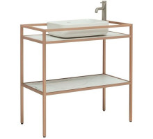 Консоль под раковину Allen Brau Liberty 90 1.33004.60 Медь браш