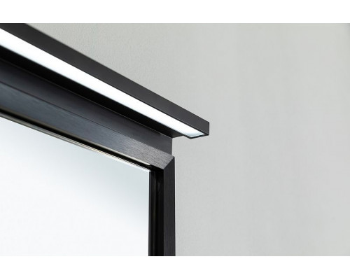 Приобрести Зеркало Allen Brau Priority 100 1.31017.BB с подсветкой Черный браш в магазине сантехники Santeh-Crystal.ru