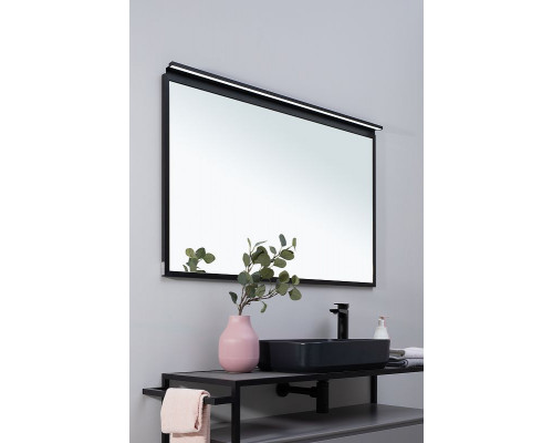 Приобрести Зеркало Allen Brau Priority 100 1.31017.BB с подсветкой Черный браш в магазине сантехники Santeh-Crystal.ru