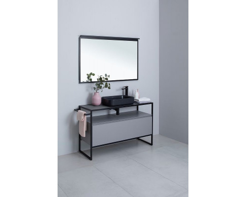 Приобрести Зеркало Allen Brau Priority 100 1.31017.BB с подсветкой Черный браш в магазине сантехники Santeh-Crystal.ru