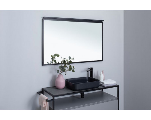 Приобрести Зеркало Allen Brau Priority 100 1.31017.BB с подсветкой Черный браш в магазине сантехники Santeh-Crystal.ru