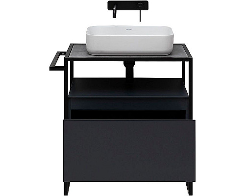 Приобрести Тумба под раковину Allen Brau Priority 70 1.31001.AM Антрацит матовый в магазине сантехники Santeh-Crystal.ru