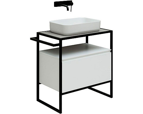 Заказать Тумба под раковину Allen Brau Priority 70 1.31001.WM Белая матовая в магазине сантехники Santeh-Crystal.ru