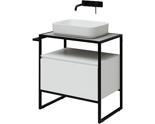 Заказать Тумба под раковину Allen Brau Priority 70 1.31001.WM Белая матовая в магазине сантехники Santeh-Crystal.ru