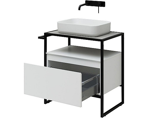 Заказать Тумба под раковину Allen Brau Priority 70 1.31001.WM Белая матовая в магазине сантехники Santeh-Crystal.ru