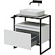 Заказать Тумба под раковину Allen Brau Priority 70 1.31001.WM Белая матовая в магазине сантехники Santeh-Crystal.ru