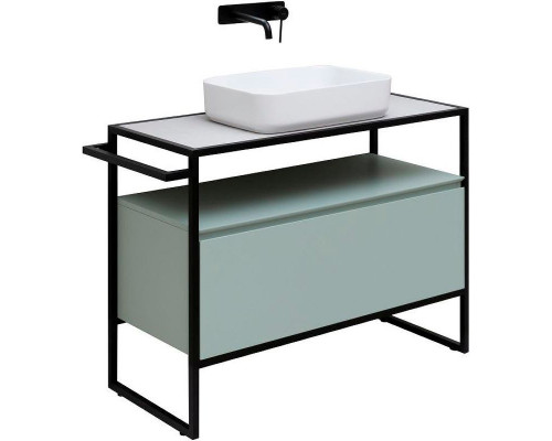 Приобрести Тумба под раковину Allen Brau Priority 100 1.31003.PWM Папирус матовый в магазине сантехники Santeh-Crystal.ru