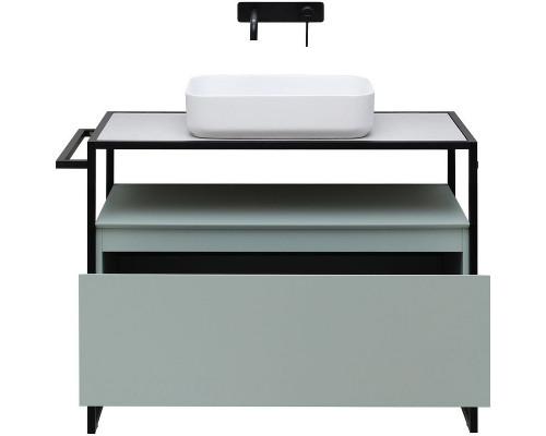 Приобрести Тумба под раковину Allen Brau Priority 100 1.31003.PWM Папирус матовый в магазине сантехники Santeh-Crystal.ru