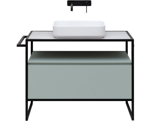 Приобрести Тумба под раковину Allen Brau Priority 100 1.31003.PWM Папирус матовый в магазине сантехники Santeh-Crystal.ru