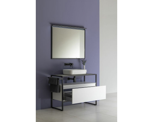 Купить Тумба под раковину Allen Brau Priority 100 1.31003.WM Белая матовая в магазине сантехники Santeh-Crystal.ru