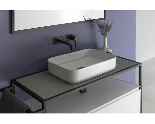 Купить Тумба под раковину Allen Brau Priority 100 1.31003.WM Белая матовая в магазине сантехники Santeh-Crystal.ru