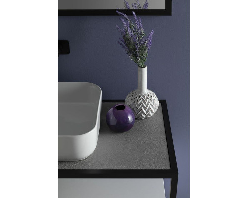 Купить Тумба под раковину Allen Brau Priority 100 1.31003.WM Белая матовая в магазине сантехники Santeh-Crystal.ru