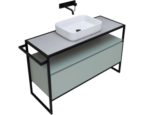 Заказать Тумба под раковину Allen Brau Priority 120 1.31004.PWM Папирус матовый в магазине сантехники Santeh-Crystal.ru