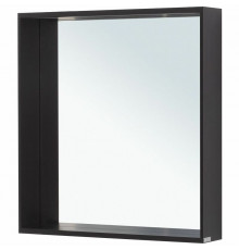 Зеркало Allen Brau Reality 70 1.32017.BB с подсветкой Черный браш с сенсорным выключателем