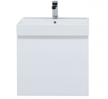 Тумба под раковину Aquanet Йорк 60 202094 подвесная Белый глянец