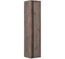 Шкаф пенал Aquanet Lino 35 253914 подвесной Дуб веллингтон