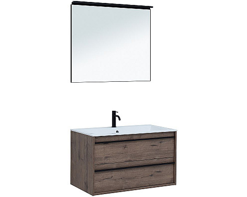 Santeh-Crystal.ru: Комплект мебели для ванной Aquanet Lino 90 271958 подвесной Дуб Веллингтон Заказать Комплект мебели для ванной Aquanet Lino 90 271958 подвесной Дуб Веллингтон в магазине сантехники Santeh-Crystal.ru