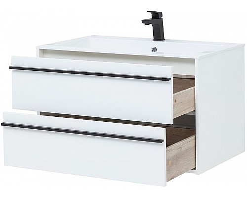 Santeh-Crystal.ru: Тумба с раковиной Aquanet Lino 90 271949 подвесная Белая матовая Заказать Тумба с раковиной Aquanet Lino 90 271949 подвесная Белая матовая в магазине сантехники Santeh-Crystal.ru
