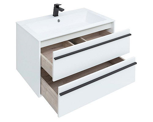 Santeh-Crystal.ru: Тумба с раковиной Aquanet Lino 90 271949 подвесная Белая матовая Заказать Тумба с раковиной Aquanet Lino 90 271949 подвесная Белая матовая в магазине сантехники Santeh-Crystal.ru