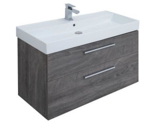 Заказать Тумба под раковину Aquanet Nova 100 243658 подвесная Дуб рошелье в магазине сантехники Santeh-Crystal.ru