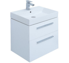 Тумба под раковину Aquanet Nova 60 242279 подвесная Белый глянец