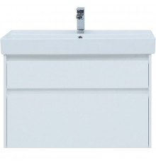 Тумба под раковину Aquanet Nova Lite 90 242268 подвесная Белая