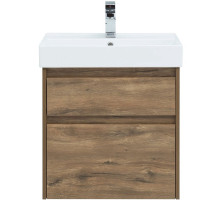 Тумба под раковину Aquanet Nova Lite 60 249512 подвесная Дуб рустикальный