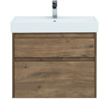 Тумба под раковину Aquanet Nova Lite 75 249515 подвесная Дуб рустикальный