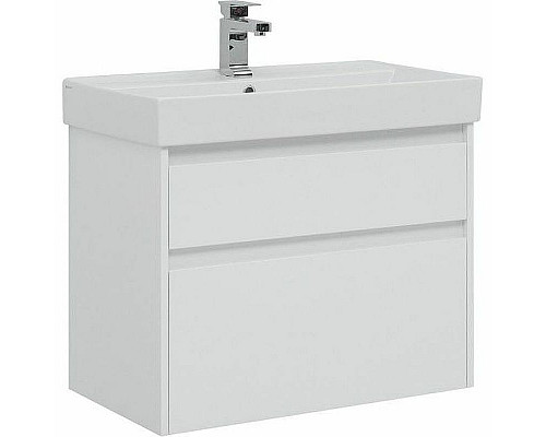 Santeh-Crystal.ru: Тумба с раковиной Aquanet Nova Lite 75 245244 подвесная Белая глянцевая Заказать Тумба с раковиной Aquanet Nova Lite 75 245244 подвесная Белая глянцевая в магазине сантехники Santeh-Crystal.ru