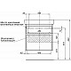 Приобрести Тумба с раковиной Aquanet Nova Lite 60 245240 подвесная Белая глянцевая в магазине сантехники Santeh-Crystal.ru