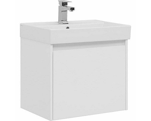 Santeh-Crystal.ru: Тумба с раковиной Aquanet Nova Lite 60 245029 подвесная Белая глянцевая Заказать Тумба с раковиной Aquanet Nova Lite 60 245029 подвесная Белая глянцевая в магазине сантехники Santeh-Crystal.ru