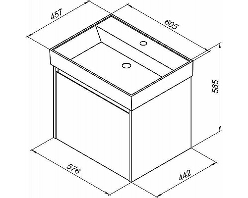Santeh-Crystal.ru: Тумба с раковиной Aquanet Nova Lite 60 245029 подвесная Белая глянцевая Заказать Тумба с раковиной Aquanet Nova Lite 60 245029 подвесная Белая глянцевая в магазине сантехники Santeh-Crystal.ru