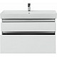 Купить Тумба под раковину Aquanet Nova Lite Slim Synergy 100 249940 подвесная Белая глянцевая в магазине сантехники Santeh-Crystal.ru