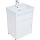 Купить Тумба под раковину Aquanet Nova Lite 60 302469 Белый глянец в магазине сантехники Santeh-Crystal.ru