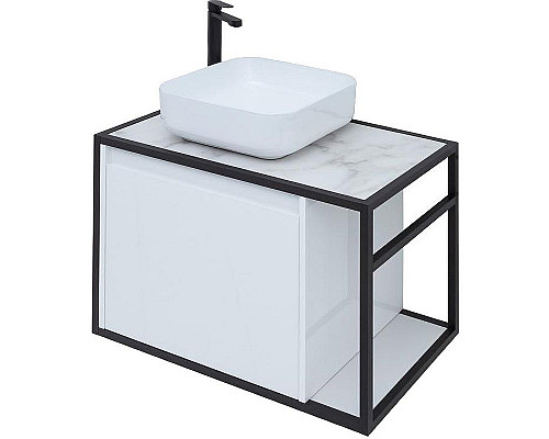 Santeh-Crystal.ru: Тумба под раковину Aquanet Nova Lite Loft 75L 261650 подвесная Белый глянец Приобрести Тумба под раковину Aquanet Nova Lite Loft 75L 261650 подвесная Белый глянец в магазине сантехники Santeh-Crystal.ru
