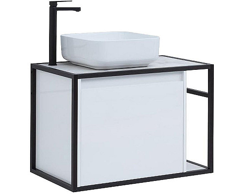 Santeh-Crystal.ru: Тумба под раковину Aquanet Nova Lite Loft 75L 261650 подвесная Белый глянец Приобрести Тумба под раковину Aquanet Nova Lite Loft 75L 261650 подвесная Белый глянец в магазине сантехники Santeh-Crystal.ru