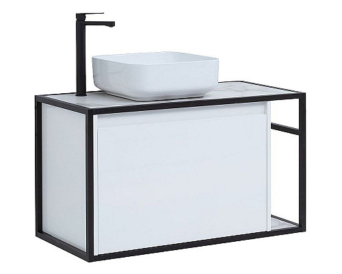 Santeh-Crystal.ru: Тумба под раковину Aquanet Nova Lite Loft 90L 261652 подвесная Белый глянец Приобрести Тумба под раковину Aquanet Nova Lite Loft 90L 261652 подвесная Белый глянец в магазине сантехники Santeh-Crystal.ru