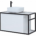 Тумба под раковину Aquanet Nova Lite Loft 90L 261652 подвесная Белый глянец Тумба под раковину Aquanet Nova Lite Loft 90L 261652 подвесная Белый глянец