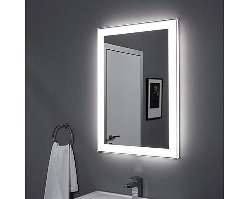 Приобрести Зеркало Aquanet Алассио 70 196633 с подсветкой с инфракрасным управлением в магазине сантехники Santeh-Crystal.ru