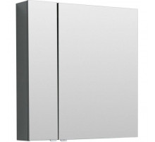 Зеркальный шкаф Aquanet Алвита 80 240109 Серый антрацит