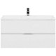 Приобрести Тумба под раковину Aquanet Алвита 100 235341 подвесная Белая в магазине сантехники Santeh-Crystal.ru