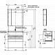 Заказать Тумба под раковину Aquanet Алвита New 80 277517 подвесная Дуб Веллингтон в магазине сантехники Santeh-Crystal.ru