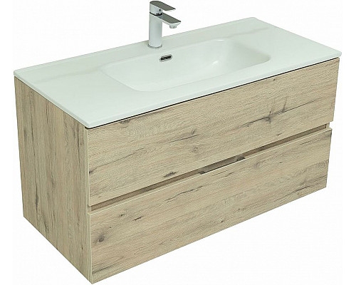 Santeh-Crystal.ru: Комплект мебели для ванной Aquanet Алвита New 100 274203 подвесной Дуб веллингтон белый Заказать Комплект мебели для ванной Aquanet Алвита New 100 274203 подвесной Дуб веллингтон белый в магазине сантехники Santeh-Crystal.ru