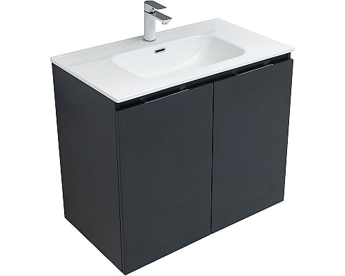 Santeh-Crystal.ru: Тумба под раковину Aquanet Алвита New 80 277527 подвесная Антрацит Купить Тумба под раковину Aquanet Алвита New 80 277527 подвесная Антрацит в магазине сантехники Santeh-Crystal.ru